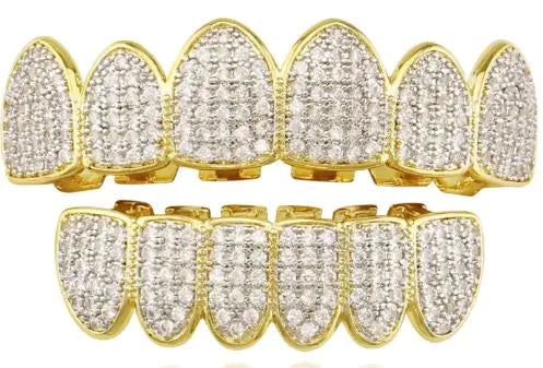 ZS Hip Hop Grillz Teeth Set