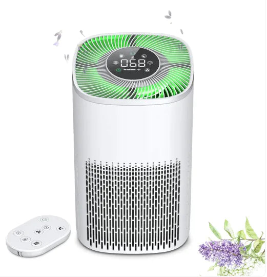 BHTNYOO Smart Air Purifier with H13 HEPA Filter and Sleep Music