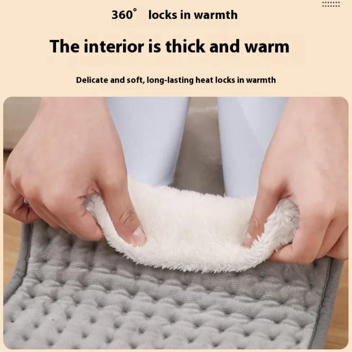 Plug-in Foot Warmer Mat